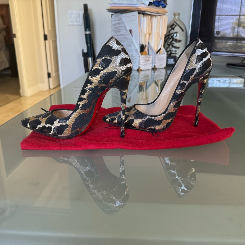 Christian Louboutin sexy leopard heels